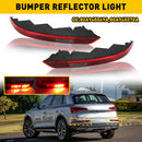Rear Bumper Reverse Tail Light Fog Lamp Compatible with 2018-2021 Audi Q5 (with 5 holes type)