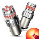 1156 LED Bulb for Brake Tail Light Bulbs, Brilliant Red, Instant Start, No Delay