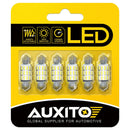 AUXITO Retractable DE3175 6418 LED Bulb 4014 Chipsets 31mm 36mm Festoon Bulb6411 Bulb