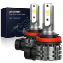 AUXITO H11 H8 H9 H16 LED Fog Light Bulbs 4000 Lumen, CSP Chipsets 6000K Cool White for DRL