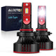 AUXITO HB3 9005 LED Bulbs Forward High Beam and Low Beam 12000LM/Pair, Customized LED Chips