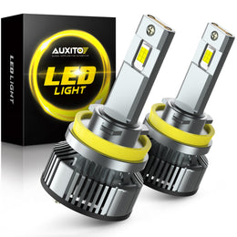 LED Headlight Bulb H1 High Bright Lightness 80W 2800LM XB-D H1 Headlamp  Replacing Bulb