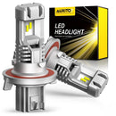9008/H13 LED Bulb 15000lm 60w Dual Beam 6500K Xenon White Wireless Slim High/Low Headlight Bulb