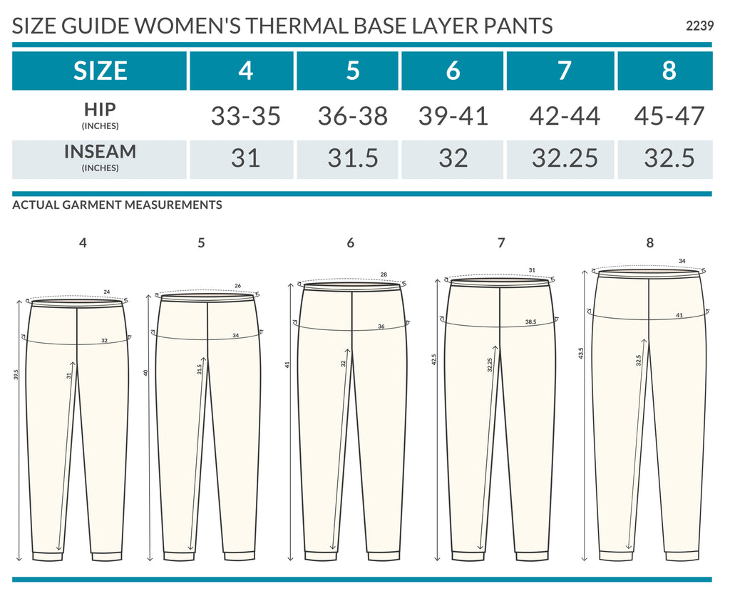 Women's Thermal Base Layer Leggings