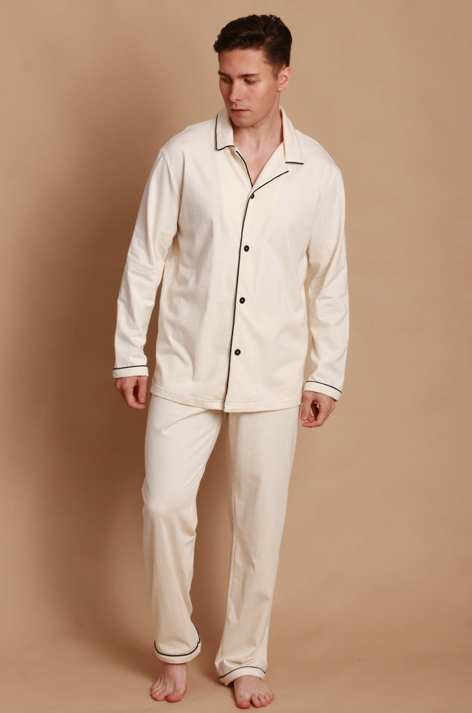 Papa 100% Cotton Button-Up Nightshirt - Style PJ4267 – Close To