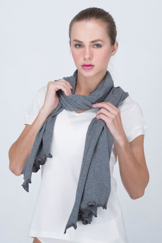 Hypoallergenic Tubular Knitted Scarf – Cottonique - Allergy-free