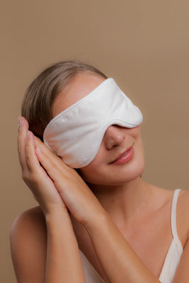 Sleep Eye Mask - Truly Hypoallergenic - 100% Cotton, Cottonique -  Allergy-free Apparel