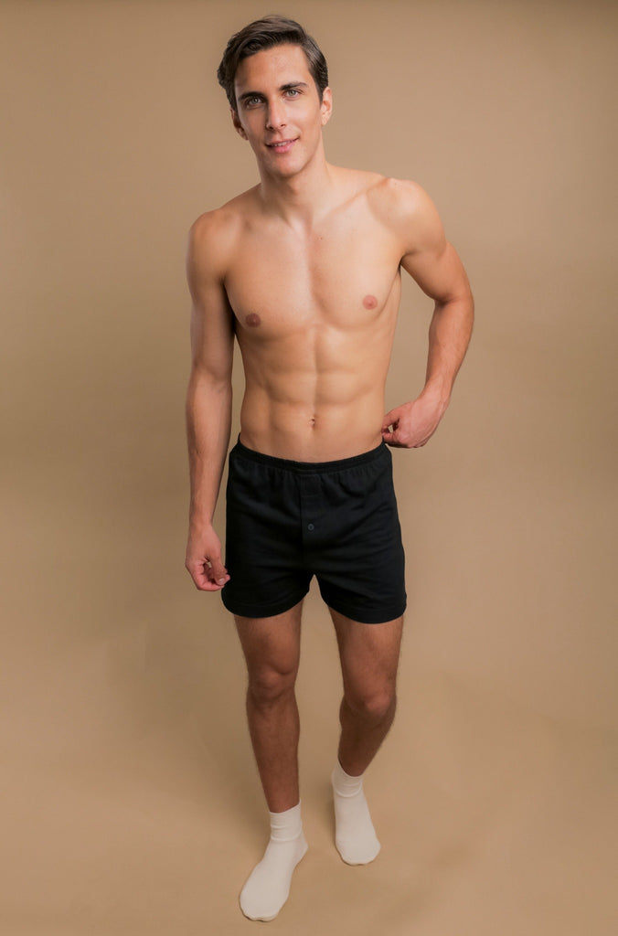 Zueauns Men's Cotton Underwear High waist Briefs Soft Loose Classics Underpants  at  Men's Clothing store