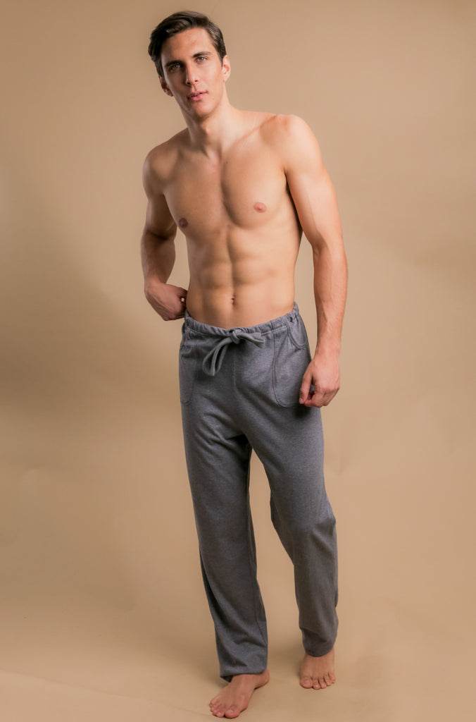 Men's Drawstring Lounge Pants – Cottonique - Allergy-free Apparel