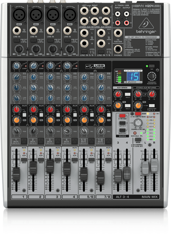 xenyx x1204usb noise