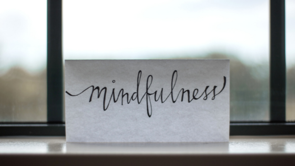 mindfulness on a paper