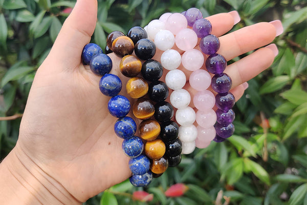 Shop Men's Gemstone Bracelets at The Life Divine The Life Divine | Buy  Healing Crystal Jewelry Online