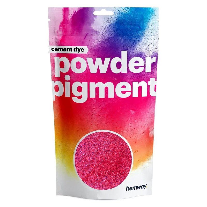 Metallic Hot Pink Cement Dye Powder Pigment for adding colour to cement and bricks