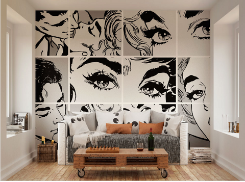 Pop Shades Wall Mural