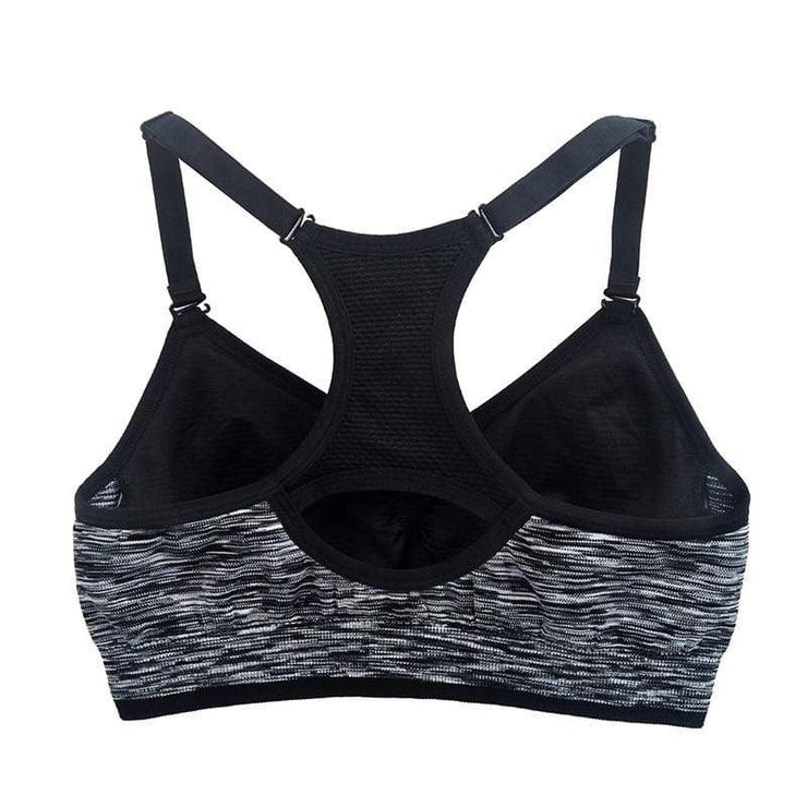 sports bra with removable pads