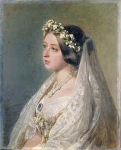 Painting of young Queen Victoria, 1847
