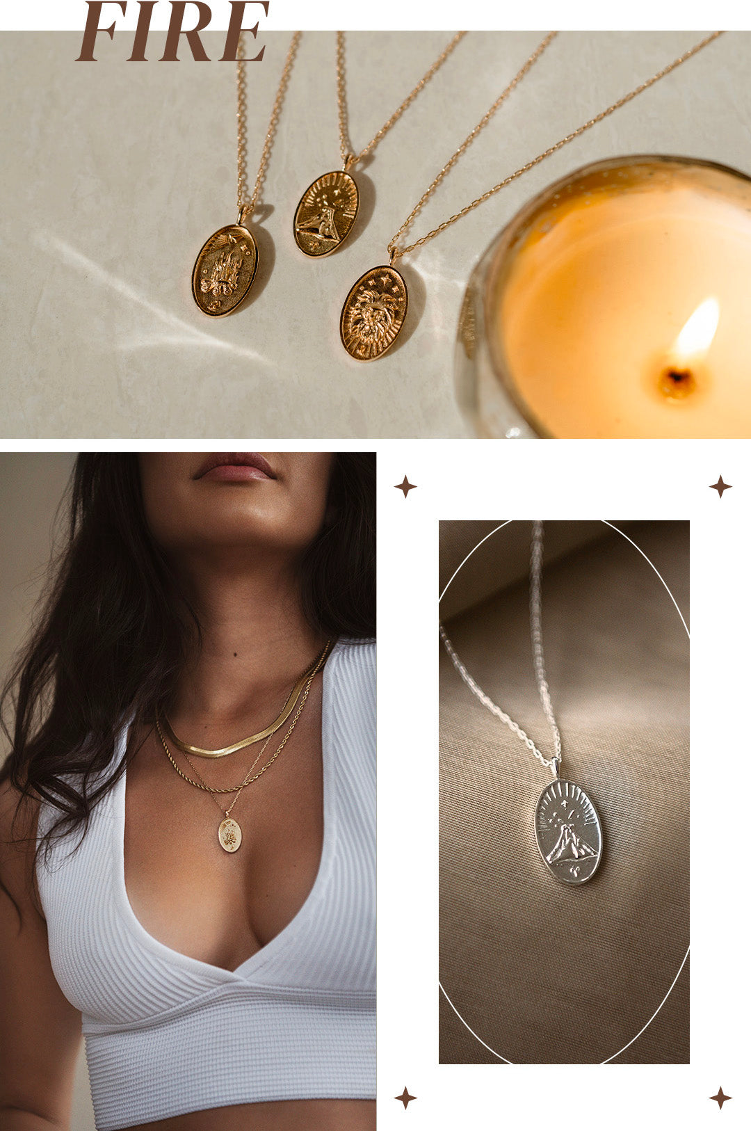 Zodiac Necklaces | Medallions as unique as you are | wellDunn jewelry