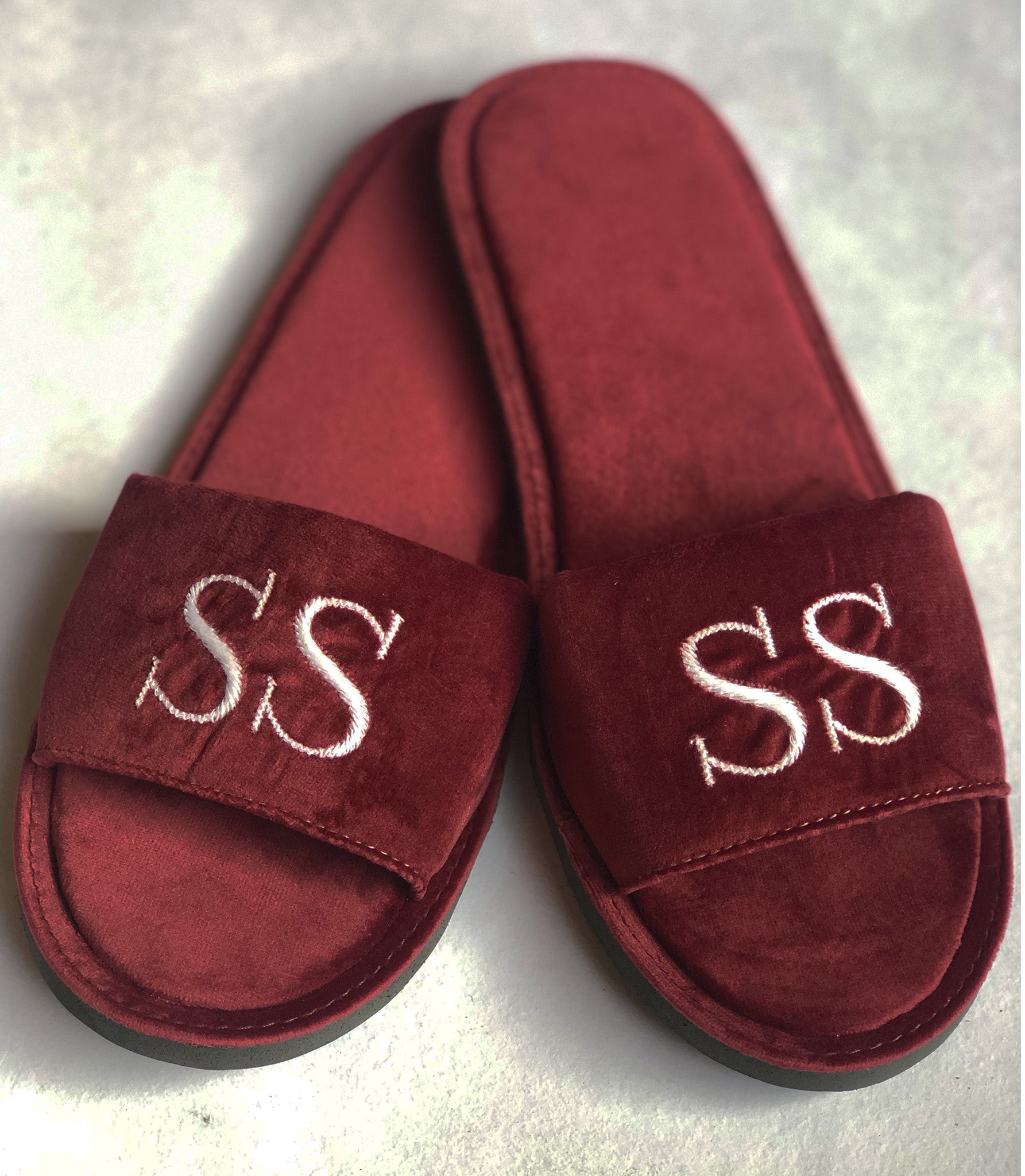 initial slippers