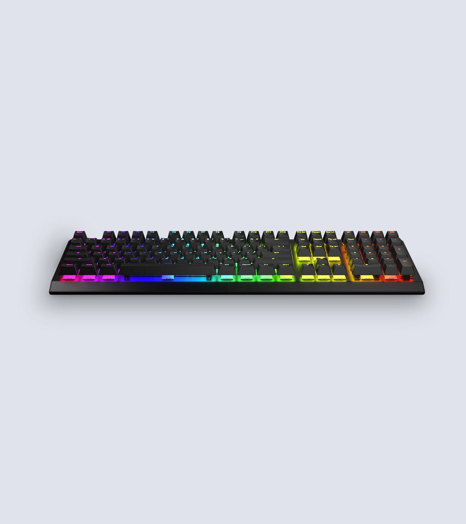 Wooting Two HE PBT Carbon Black リストレスト付-