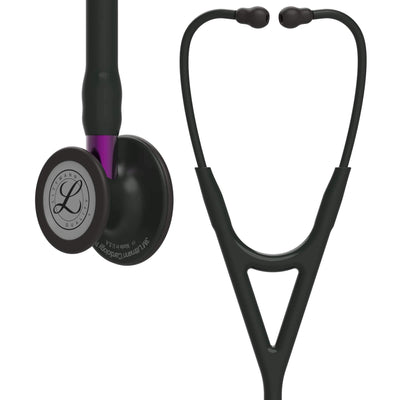 Littmann Cardiology IV Stethoscope Black with Violet Stem 6203