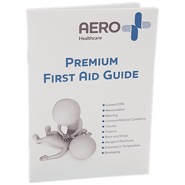 Aero Healthcare First Aid Booklet AEROGUIDE First Aid Booklet