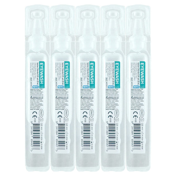 Aero Healthcare AEROWASH Sodium Chloride Eyewash Ampoule 20ml