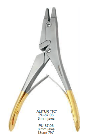 Professional Hospital Furnishings 18cm / 3mm Jaw / T/C Alitur Wire Cutting Plier