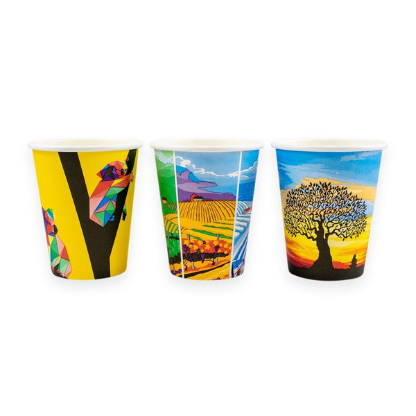 Sustain Disposable Cups Aqueous Hot Cup Single Wall 8oz