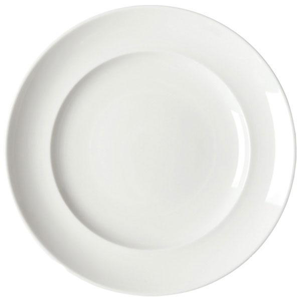 Australian Fine China Bar & Dining White Australian Fine China Gourmet Flat Plate 270mm