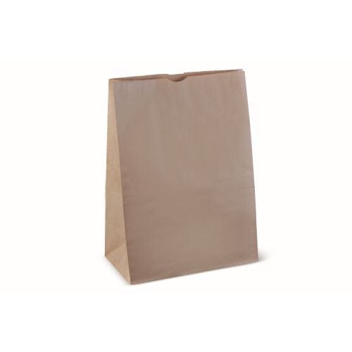 Detpak Packaging, Bags & Films Bag Checkout Self-opening Satchel #20 Brown 430x305x175