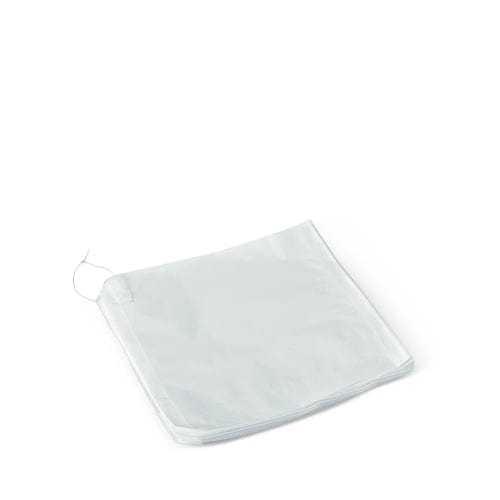 Detpak Packaging, Bags & Films Bag Flat #2 Square Paper White 212x200 Strung