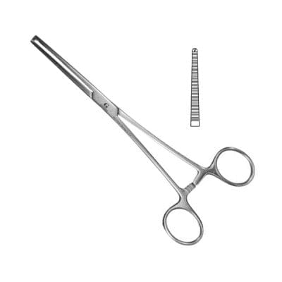 BBraun Hemostatic Forceps BBRaun Rochester HEMOSTATIC FORCEPS 16cm/1x2 Seeth Straight