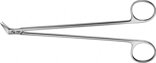 BBraun Operating Scissors BBraun SCISSORS, VASCULAR POTTS-SMITH 19cm 60deg angled