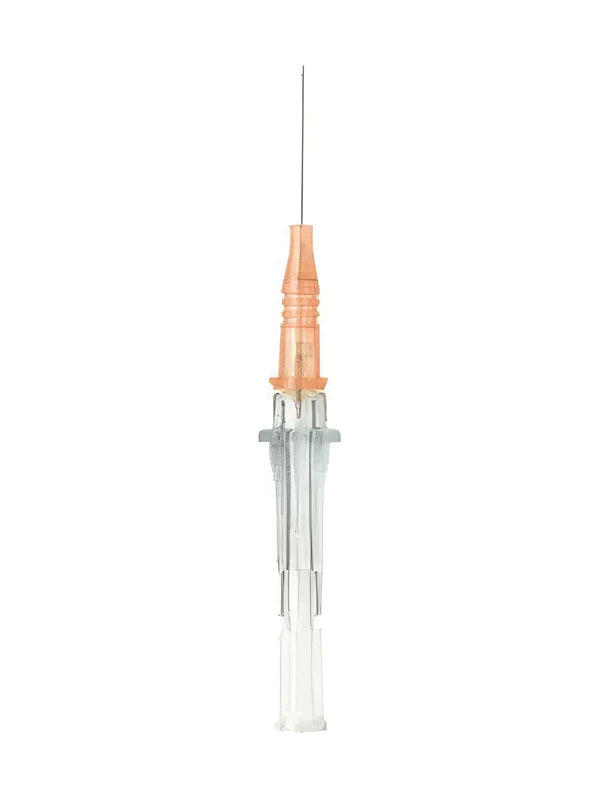 BD Medical IV Catheters 14G (Orange) / 1.75in (45mm) / Autoguard Non Winged BD Insyte IV Catheters with Retractable Needle System