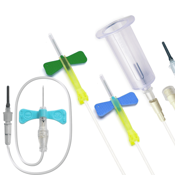BD Medical Blood Collection Sets 21G (Green) / Ultratouch Push Button - 7.00in (178mm) / Luer BD Vacutainer Winged Blood Collection Set