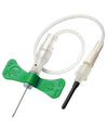 BD Medical Blood Collection Sets 21G (Green) / Standard Push Button / Without Luer BD Vacutainer Winged Blood Collection Set