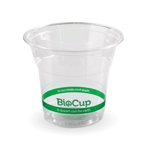 Biopak Bags & Takeaway 150ml Biocup Cold Polylactic Acid Clear