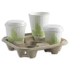 BioCup Drink Tray 4-Cup Pulp Mould