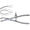 Professional Hospital Furnishings Files & Rasps 22cm 20mm Wide Bone Holder & Reposition Forcep