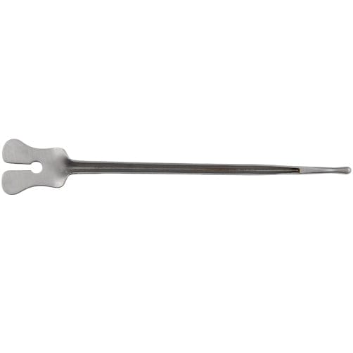 Professional Hospital Furnishings 18cm Brodie Rectal Grooved Probe Ball End