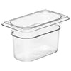 Cambro Kitchen Equipment Cambro Gastronorm GN Pan 1/9x100mm .85l Black