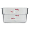 Cambro Square Clear Food Storage Container