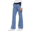 Cherokee Scrubs Pants XS / Regular Cherokee Flexibles 1031 Scrubs Pants Women's Mid Rise Knit Waist Pull-On Ceil Blue