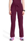 Cherokee Scrubs Pants XXS / Regular Cherokee Infinity Drawstring Pant Wine 1123A