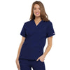 Cherokee Workwear 4700 Scrubs Top Womens V-Neck Navy