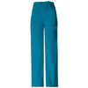 Cherokee Scrubs Pants Cherokee Workwear Core Stretch 4243 Scrubs Pants Men's Drawstring Cargo Caribbean Blue