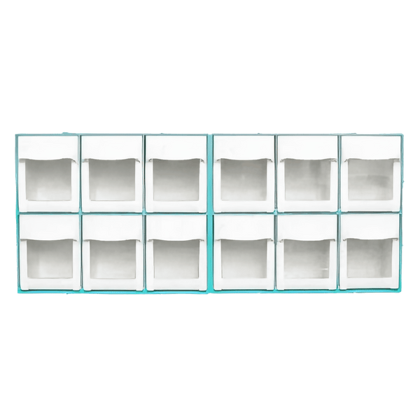 Clinicart Clinicart Tilt Bin Organiser 2x Rows of Small Bins