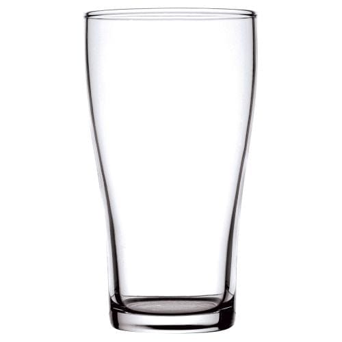 Arc Bar & Dining Tempered Nucleated Conical Beer Glass 425ml