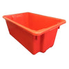 Viscount Plastics Kitchen Equipment Red Crate Nally #10 645x413x276mm 52L