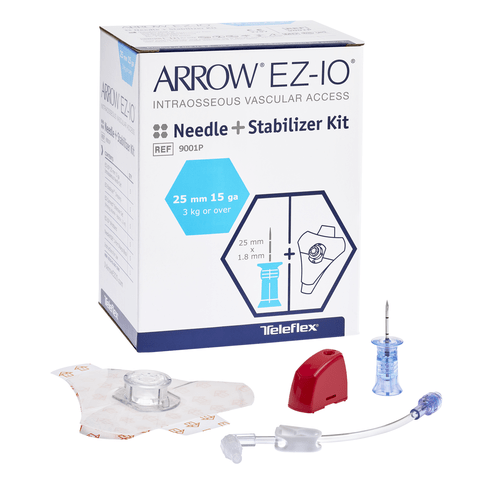 Teleflex EZ-IO 25mm Intraosseous Needle plus Stabilizer Kit